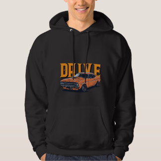 FAHREN – Schneller Vintage-Orangen-Autohut Hoodie