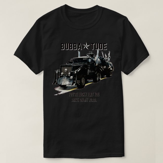Fahren Sie auf meiner Straße T-Shirt (Design vorne)