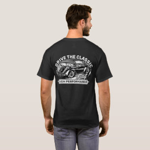 Fahren Sie das klassische deutsche Oldtimer-Auto T-Shirt