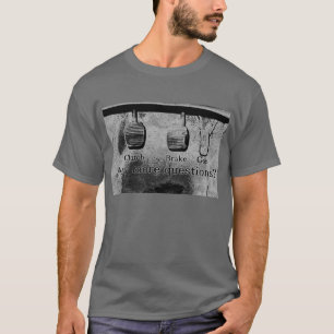 Fahren Sie den Stock (Schwarzweiss) T-Shirt