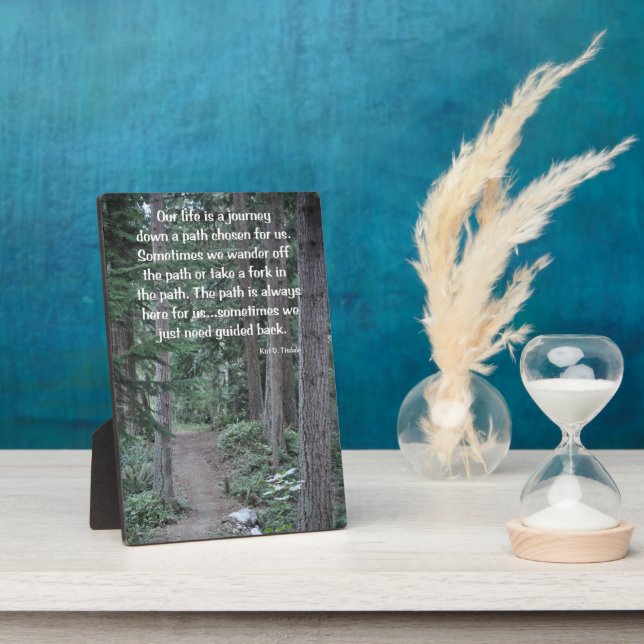 Fahren Sie den Weg entlang Fotoplatte (Seite)