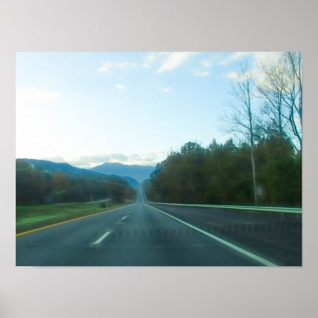 Fahren Sie durch Western North Carolina Poster (Vorne)