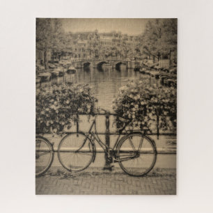 Fahren Sie in Amsterdam - 16x20 - 520 PC rad Puzzle