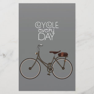 Fahren Sie jeden Tag. Briefpapier