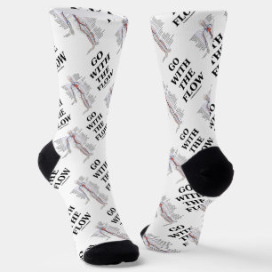 Fahren Sie mit dem Spaß für den Leitungs-Systemrat Socken