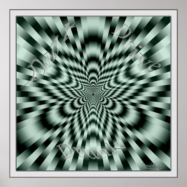 Fahren Sie nicht Betrunken Poster (Vorne)