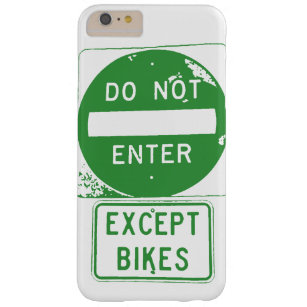 Fahren Sie nur mit Fahrrädern ein. Barely There iPhone 6 Plus Hülle