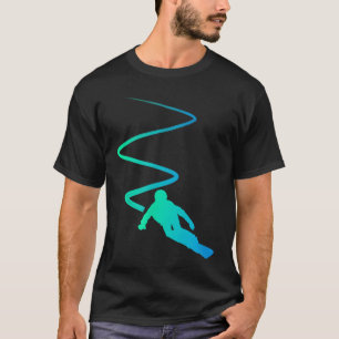 Fahren Ski Snowboard Skifahren Brille Schnee Snowb T-Shirt