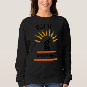 Fahren und Cooles Spin Class-Radfahren von Shine 1 Sweatshirt