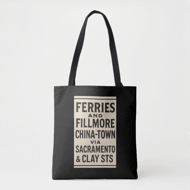 Fähren und Fillmore Tote Bag (Vorderseite)