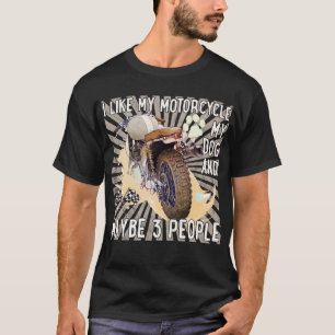 Fahren wie ein Krieger: Biker-Hamlet T-Shirt