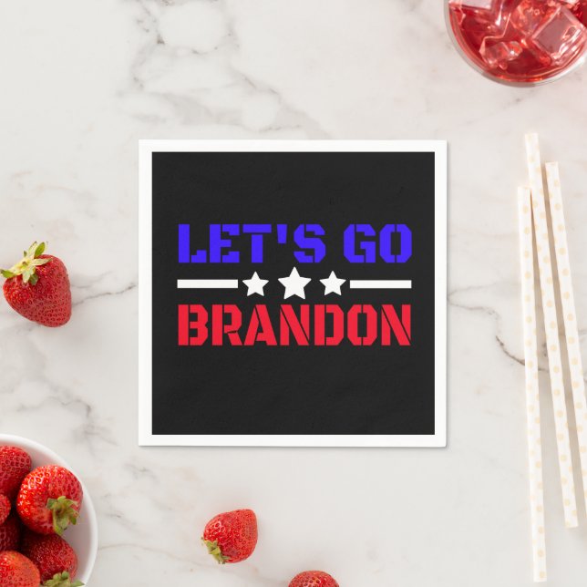 Fahren wir, Brandon Serviette (Beispiel)