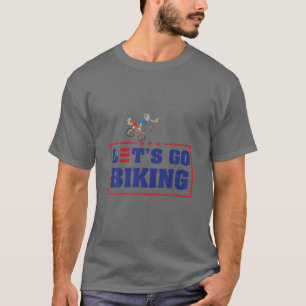 Fahren wir mit dem Fahrrad, mit dem Biden, mit dem T-Shirt
