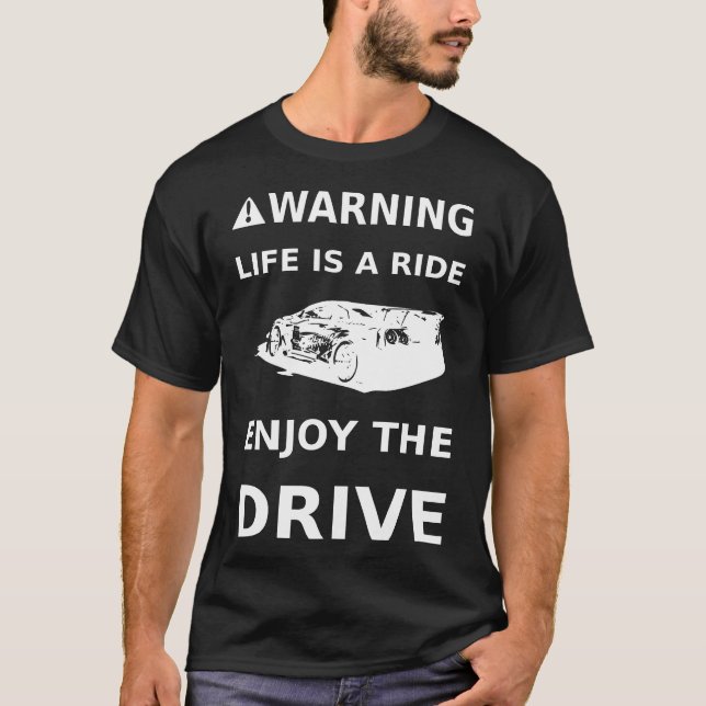 fahren wir zum Spaß T-Shirt (Vorderseite)