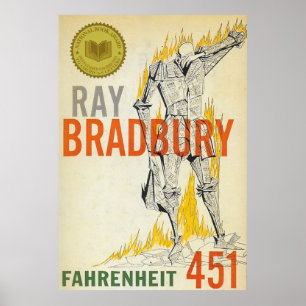 Fahrenheit 451 Ray Bradbury Poster