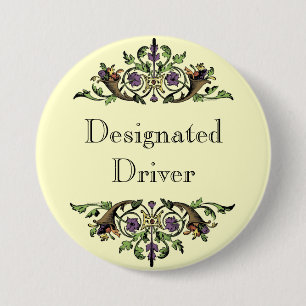 Fahrer für das Erntedankfest-Kornukopia-Button Button