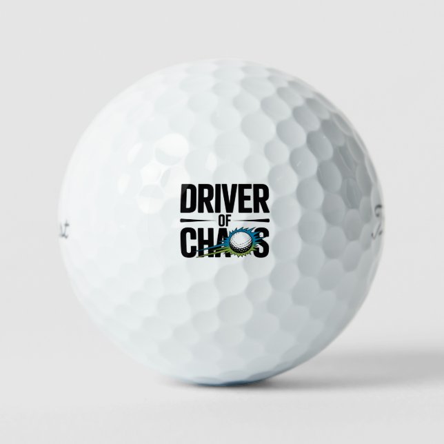 Fahrer von Chaos Golf Ball (Vorderseite)