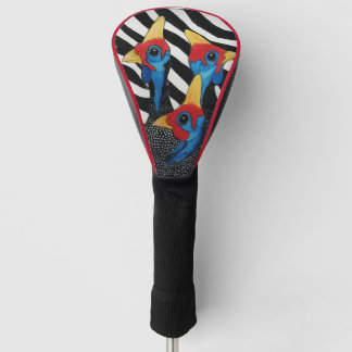 Fahrerabdeckung, Guinea gezeichnet Golf Headcover