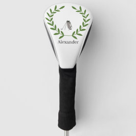 Fahrerabdeckung mit Laurel Wreath und Golf Bag Golf Headcover
