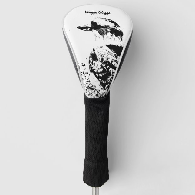 Fahrerdeckel weiß golf headcover (Vorderseite)