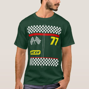 Fahrerkostüm für Halloween-Jungs T-Shirt