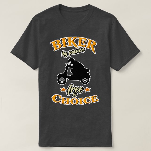 Fahrerquote Vespa lustig T-Shirt (Design vorne)