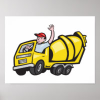 Fahrerzement-LKW für Bauarbeiter