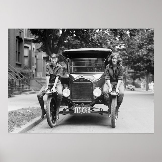 Fahrfertig, 1922 poster (Vorne)