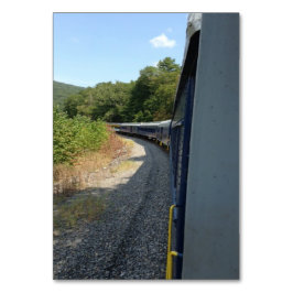 Fahrgast-Zugfahrzeuganzeiger-Lesekarten für Erwach Tischnummer