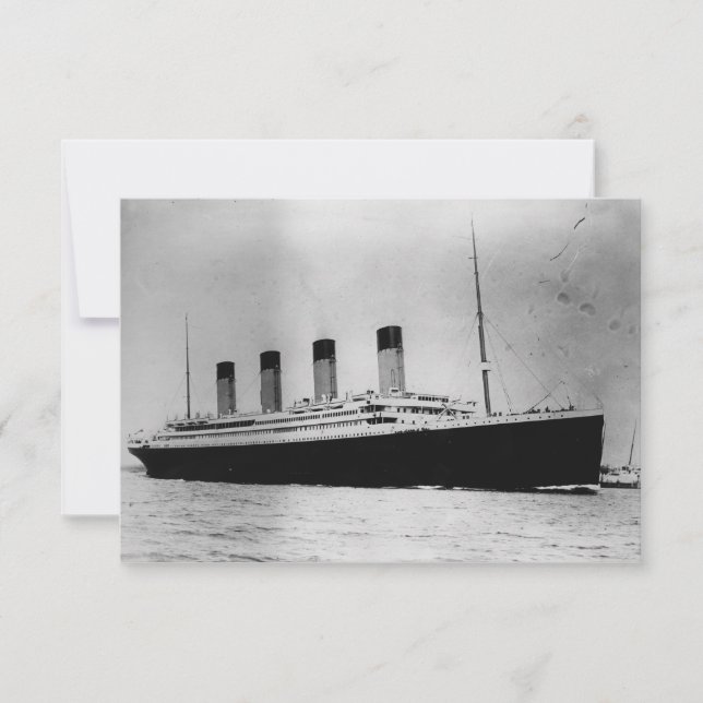 Fahrgastschiff RMS Titanic (Vorderseite)
