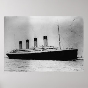 Fahrgastschiff RMS Titanic Poster