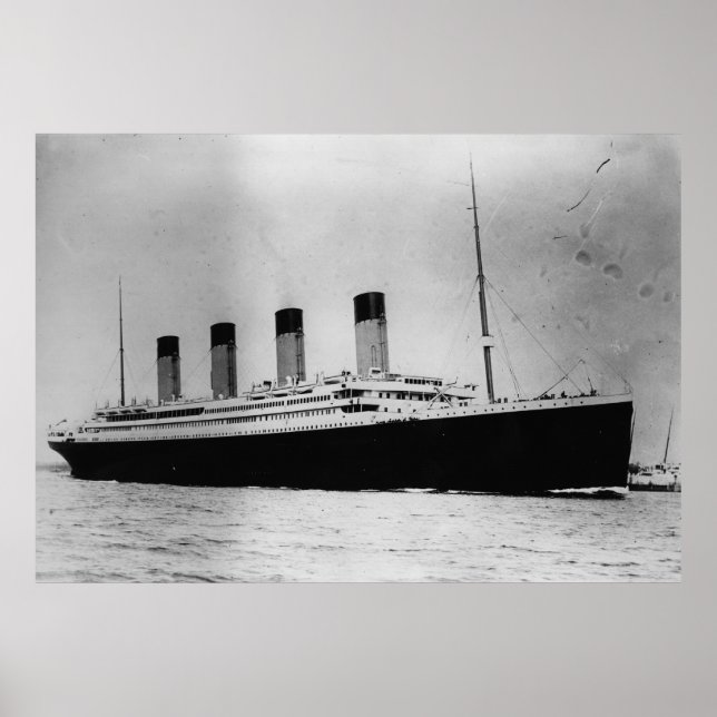 Fahrgastschiff RMS Titanic Poster (Vorne)