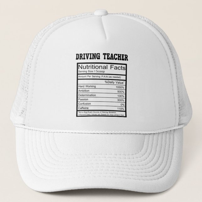 Fahrlehrer Truckerkappe (Vorderseite)