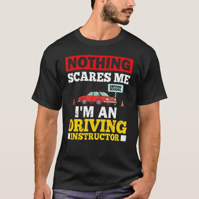 Fahrlehrerunterricht Bildung T-Shirt (Vorderseite)