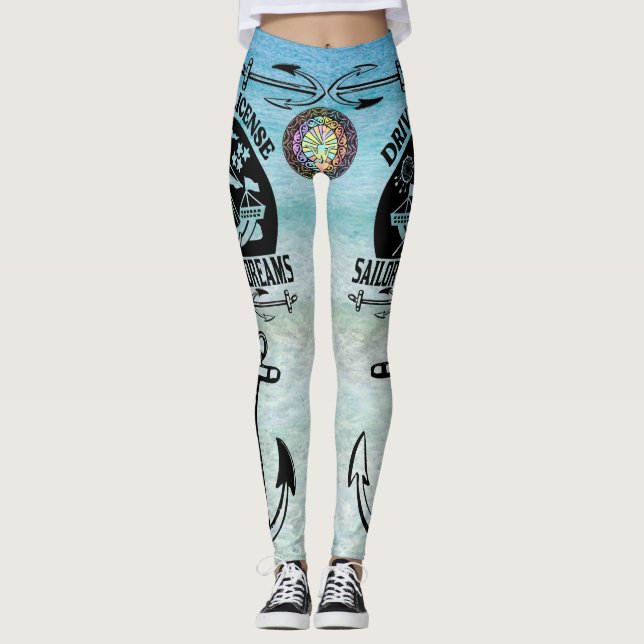 FAHRLIZENZSICHERER VON DREAMEN LEGGINGS (Vorderseite)