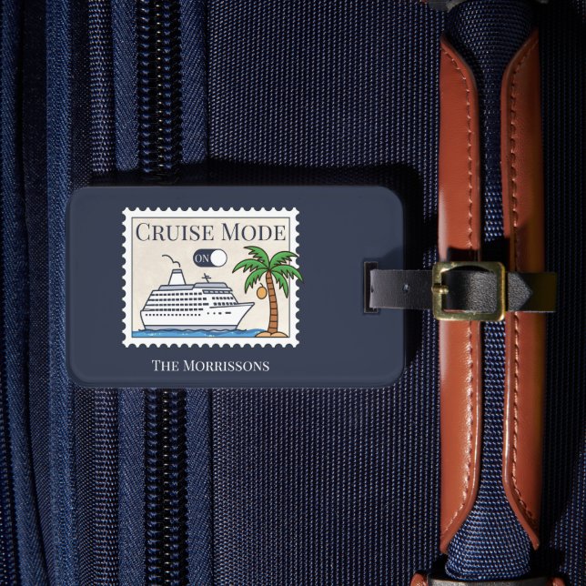 Fahrmodus auf der Gepäckmarke Gepäckanhänger (Vorderseite Insitu 4)