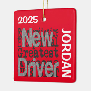 Fahrneuling Extraordinaire CUSTOM Keramikornament