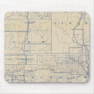 Fahrplan 3 für Wisconsin Mousepad