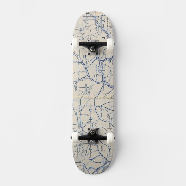 Fahrplan für Wisconsin 6 Skateboard (Vorderseite)