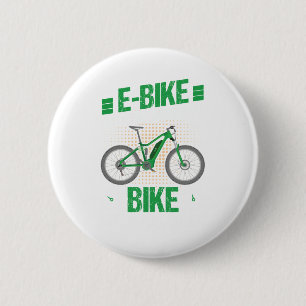 Fahrrad aber viel cooler für Radfahrer Button