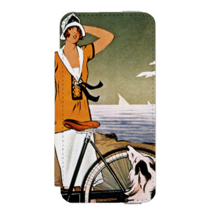 Fahrrad Ad, 1925 Incipio Watson™ iPhone 5 Geldbörsen Hülle