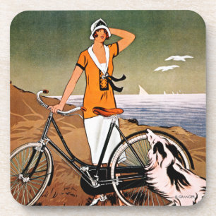 Fahrrad Ad, 1925 Untersetzer