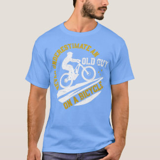 Fahrrad Alter Typ Retro-Radfahren T-Shirt