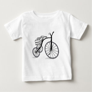 Fahrrad auf 3 Rädern Baby T-shirt