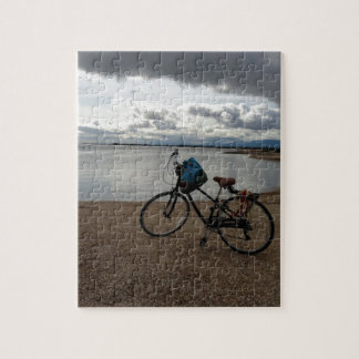 Fahrrad auf dem Strand Puzzle