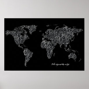 Fahrrad auf der ganzen Welt, Fahrrad Poster