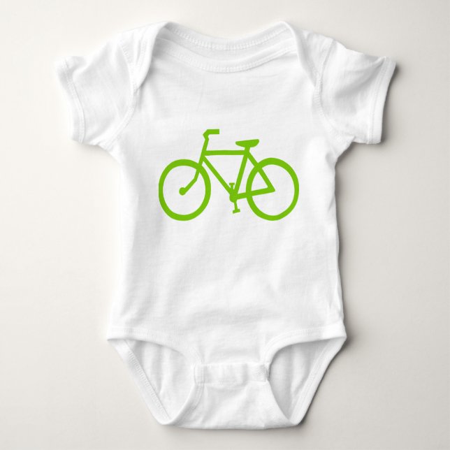 Fahrrad Baby Strampler (Vorderseite)