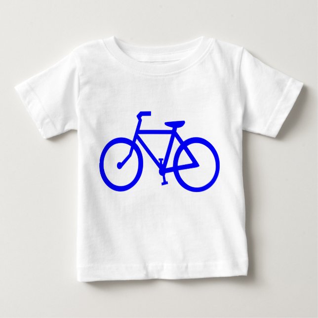 Fahrrad Baby T-shirt (Vorderseite)