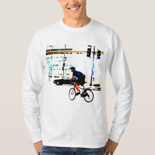 Fahrrad-Bote T-Shirt (Vorderseite)
