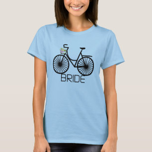 Fahrrad-Braut-T-Shirts und Geschenke T-Shirt